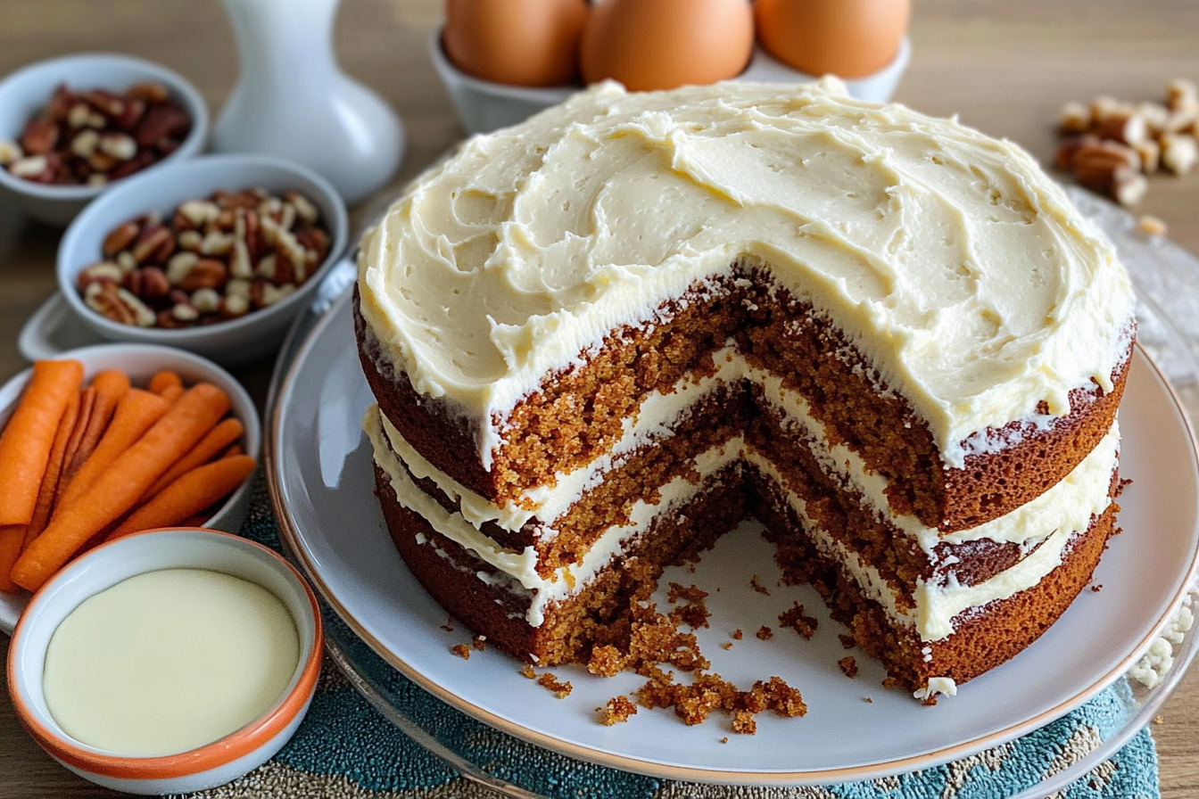 Easy carrot cake