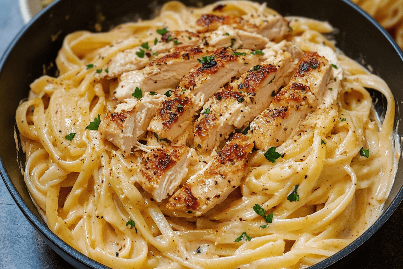 Creamy cajun pasta