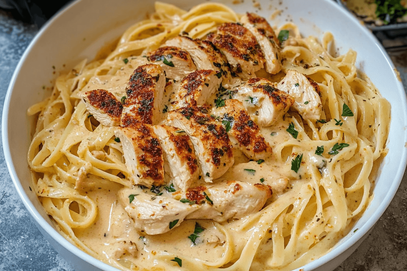 Creamy cajun pasta