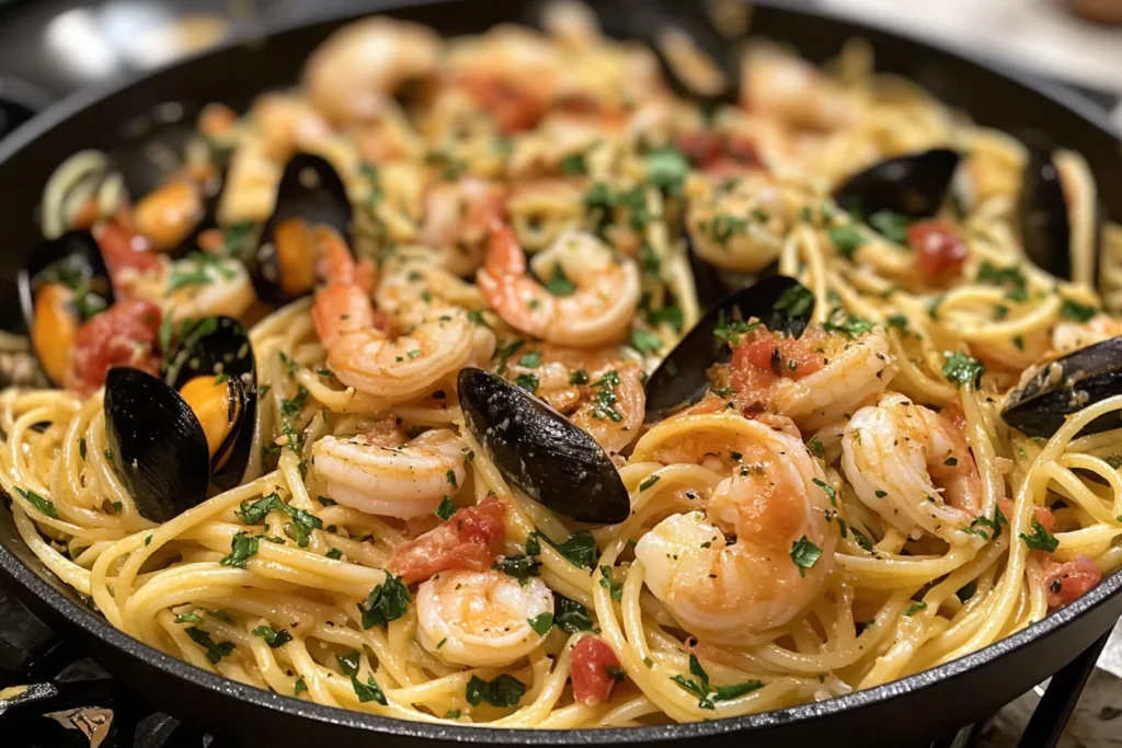 Seafood Pasta Creations