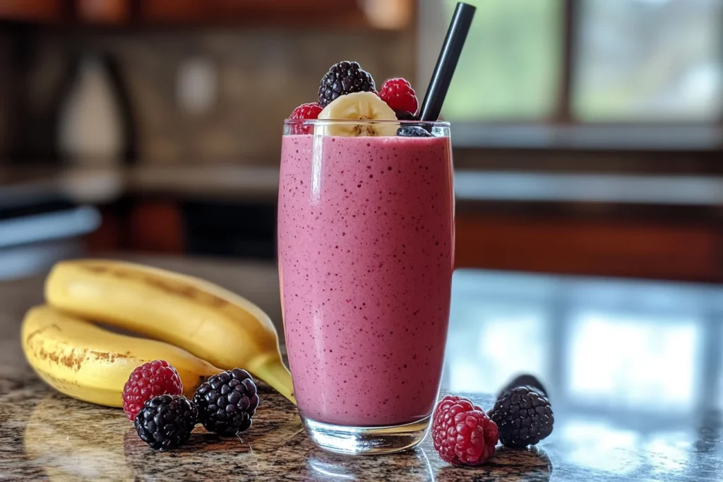 Berry Banana Smoothie Recipe