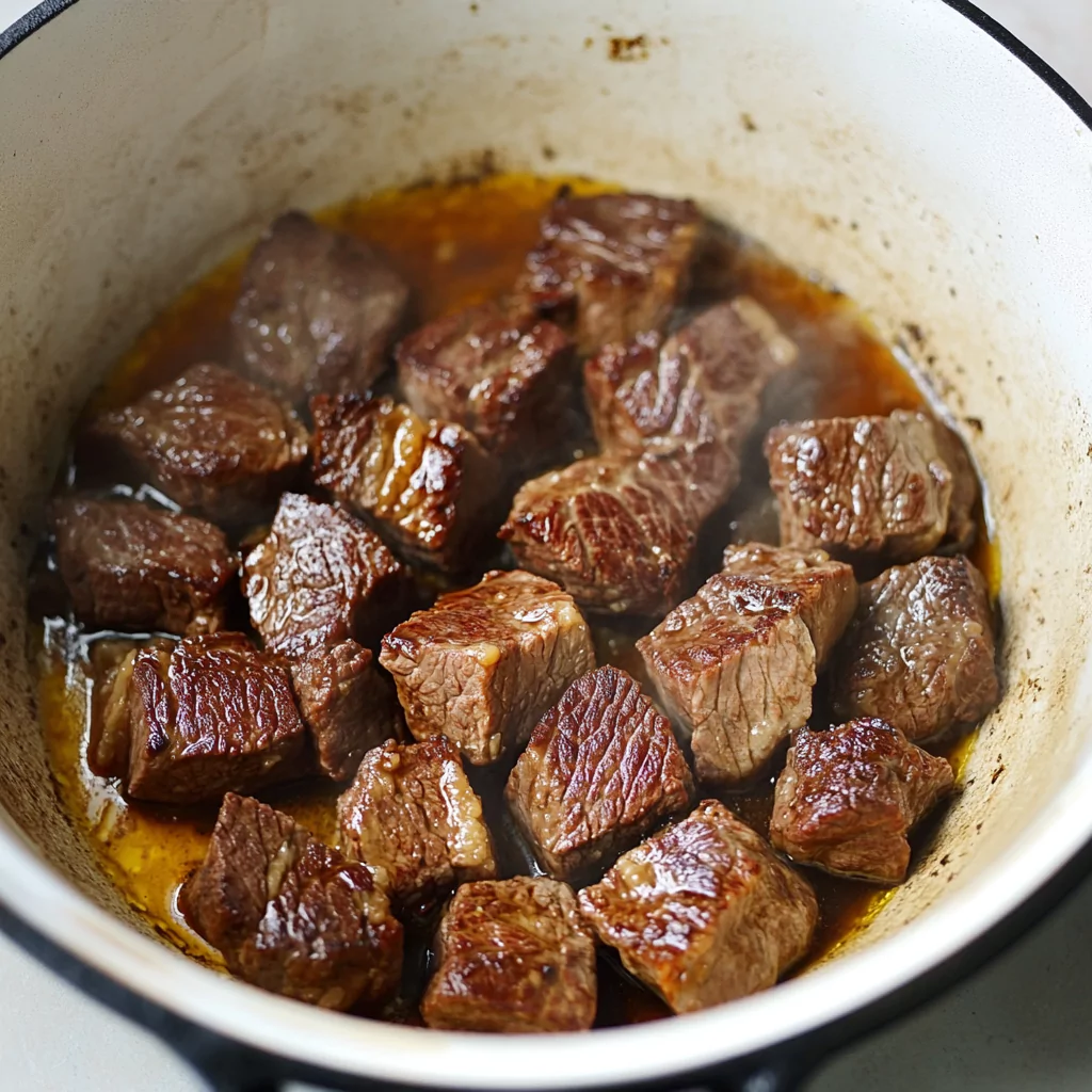 savory Beef and Mushroom Stew