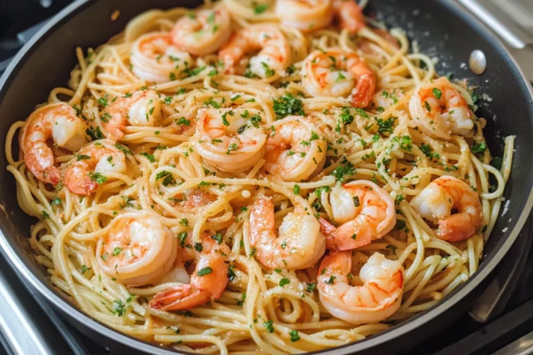 Garlic Butter Shrimp Scampi Recipe 🍤🧄✨
