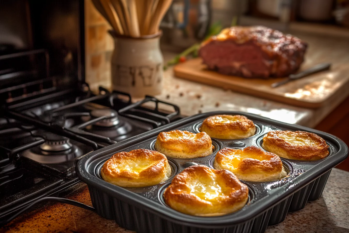 Roast Beef with Yorkshire Puddings