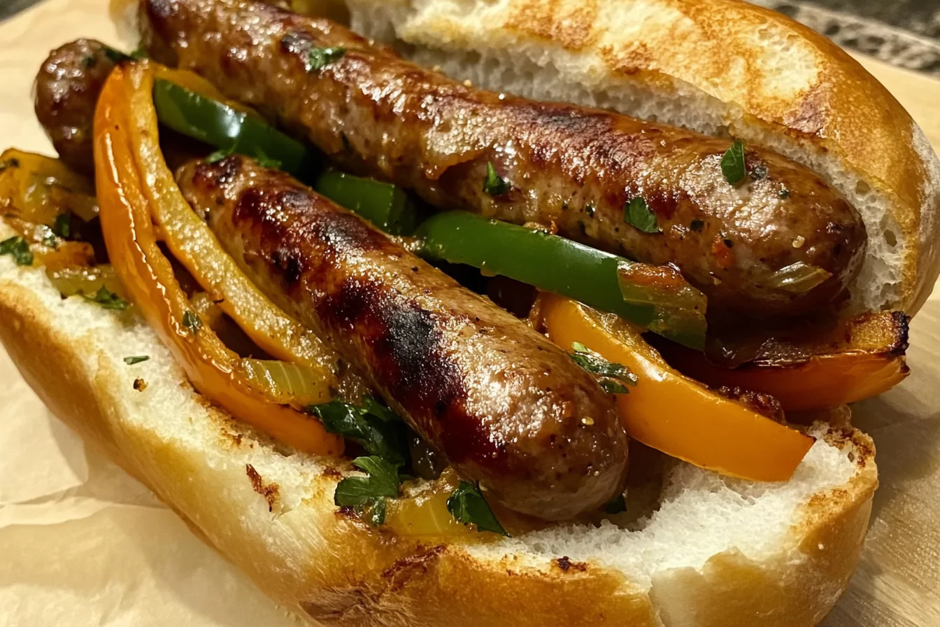 Italian Sausage with Peppers and Onions Recipe