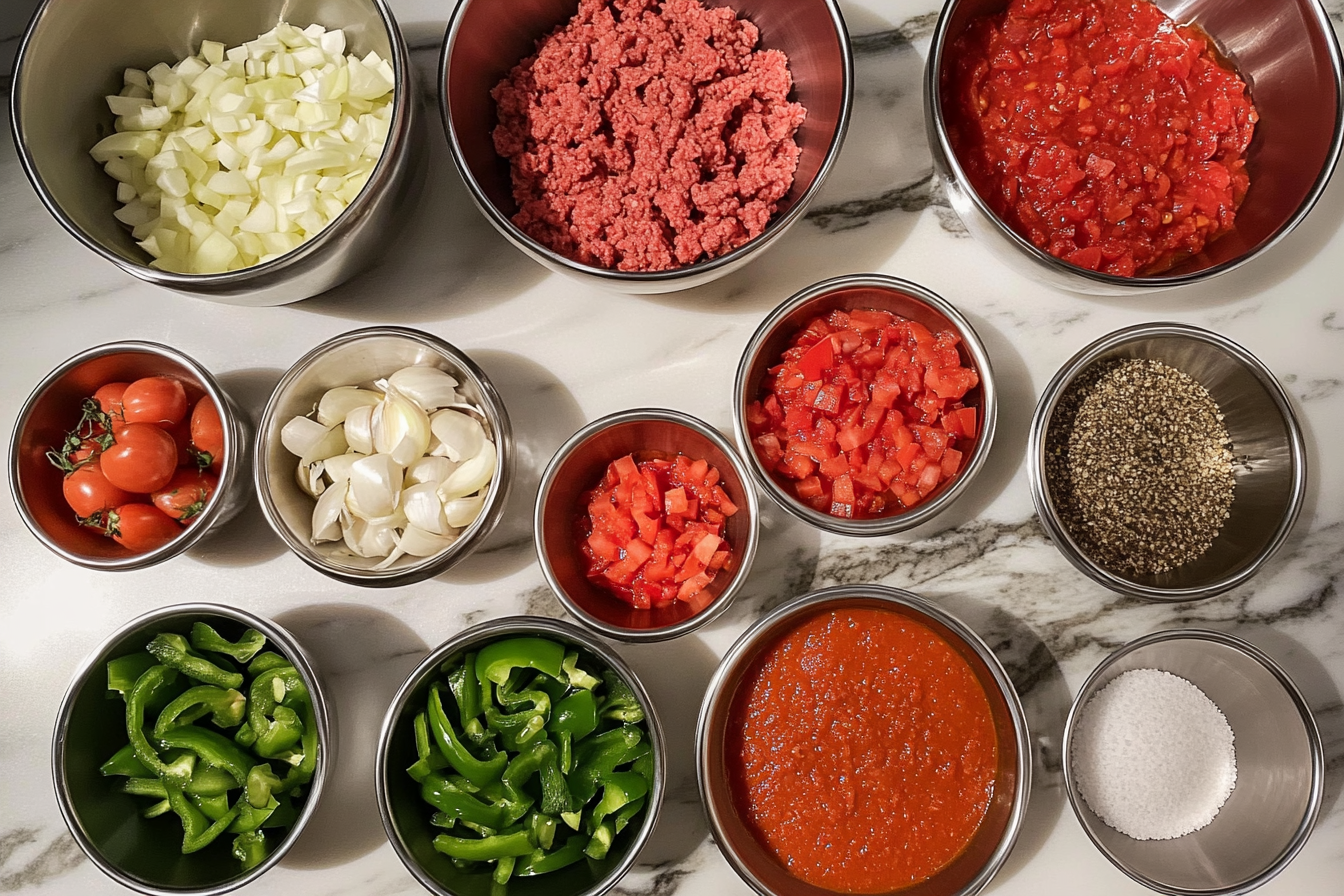 Spaghetti Sauce with Ground Beef 