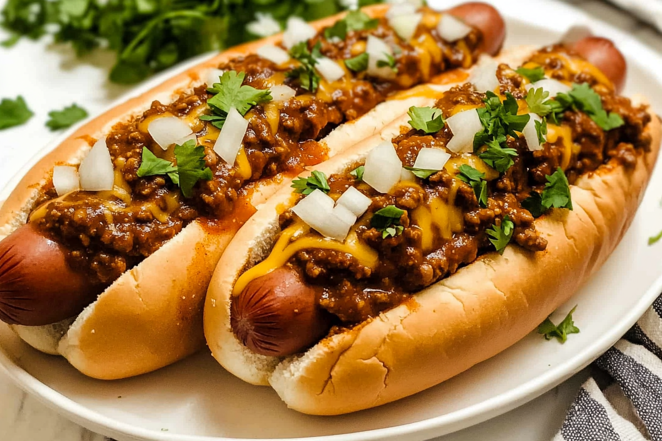 Chili Cheese Dog Recipe 