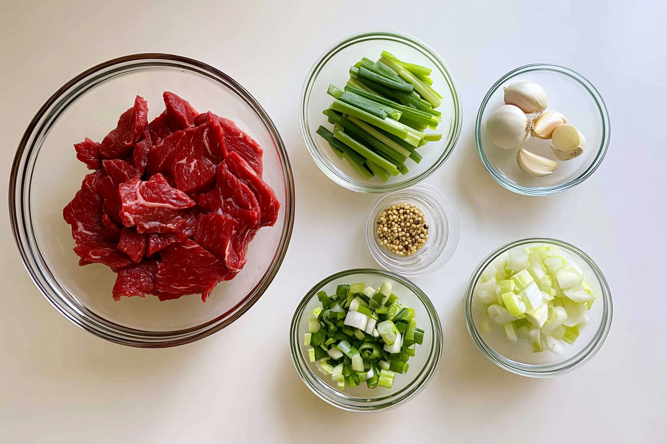  Stir Fry ingredients