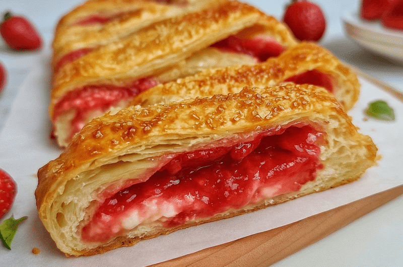 How to make Strawberry Danish Pastry
