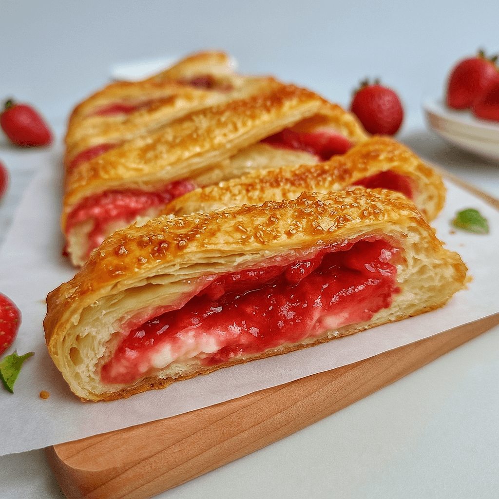 Strawberry Danish