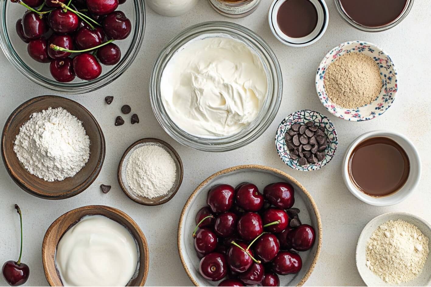 Ingredients Cherry Trifle