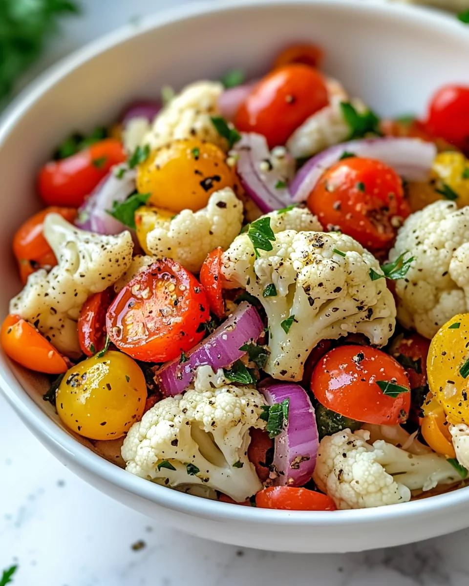 Sicilian Cauliflower Salad