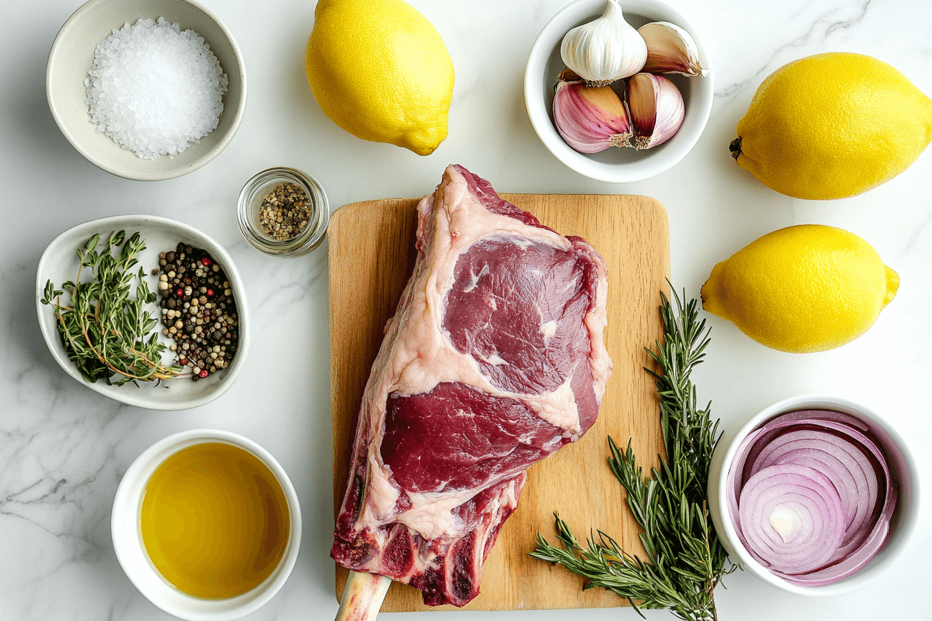 Ingredients Greek-Style Leg of Lamb