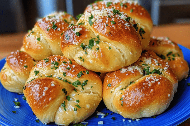 How to make sourdough garlic knots