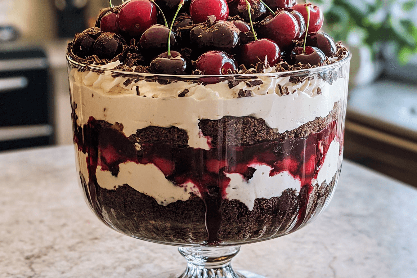 Cherry Trifle