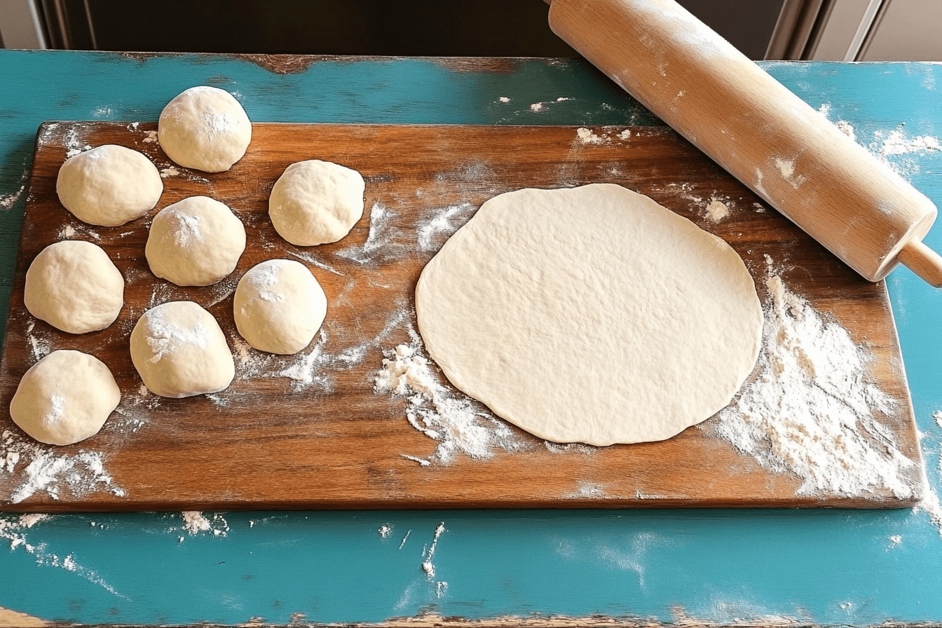 the Dough of Tortillas