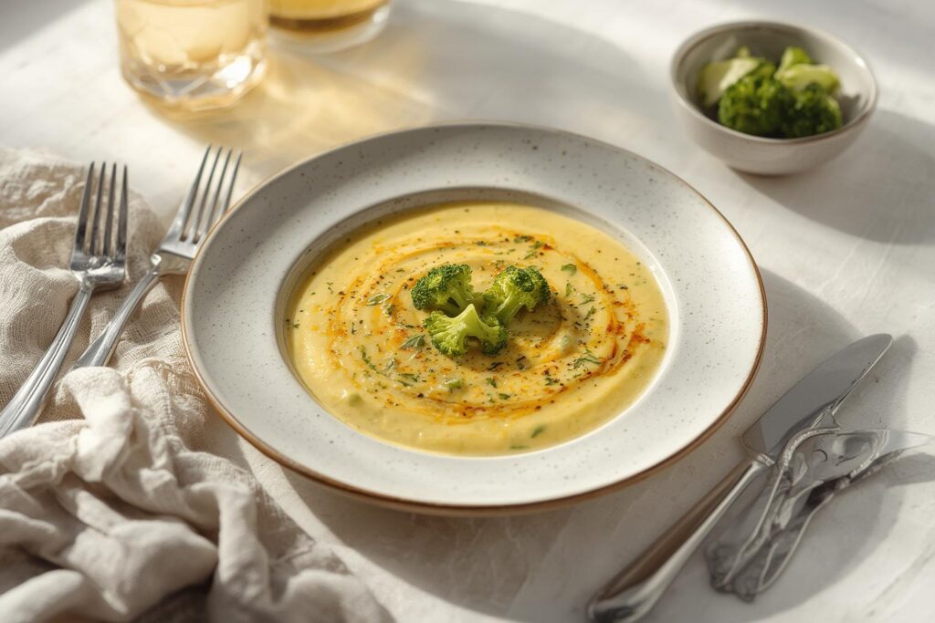 Broccoli Beer Cheese Soup