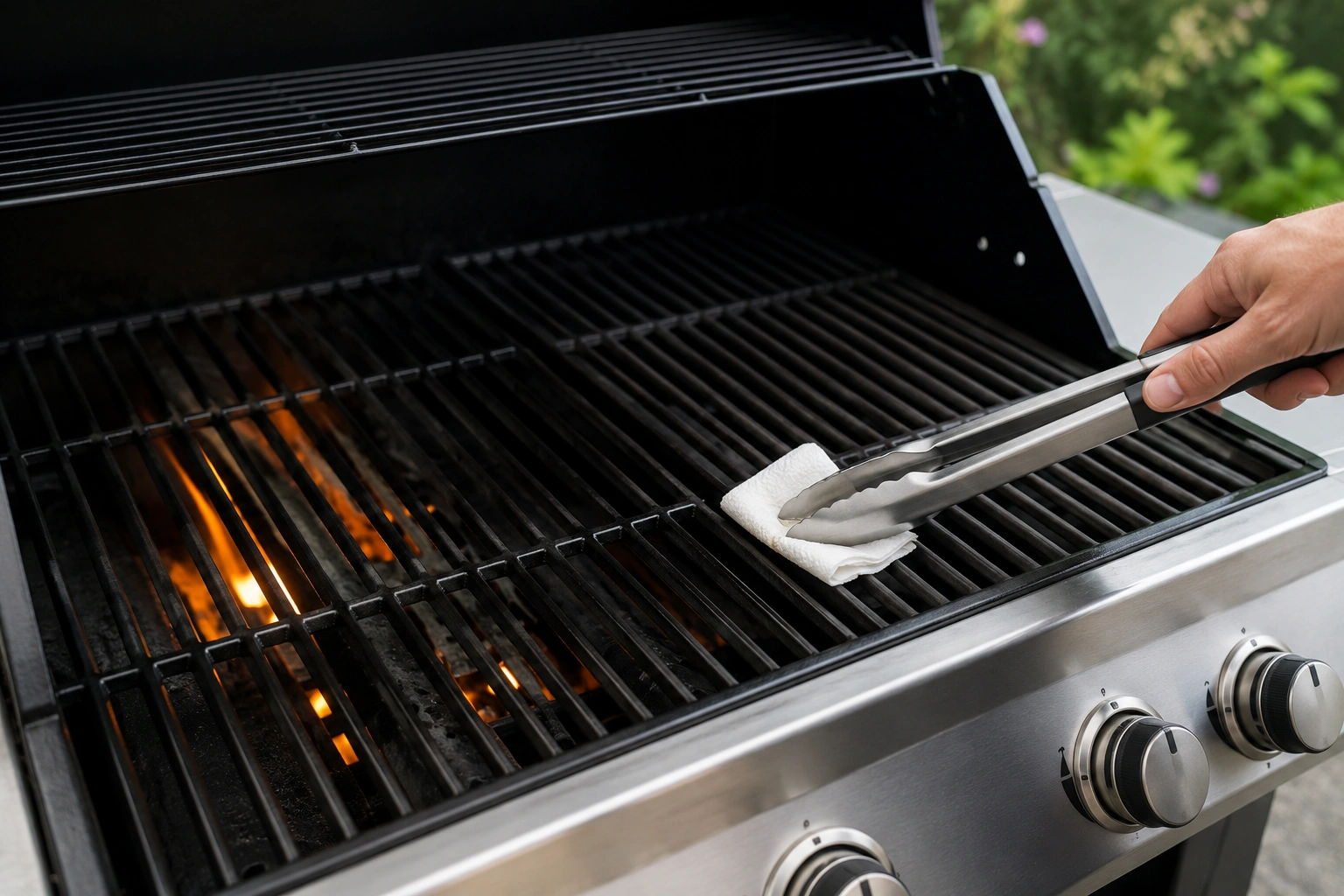 5. Preheat the Grill